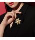XSB289 - Luxury Diamond Flower Brooch